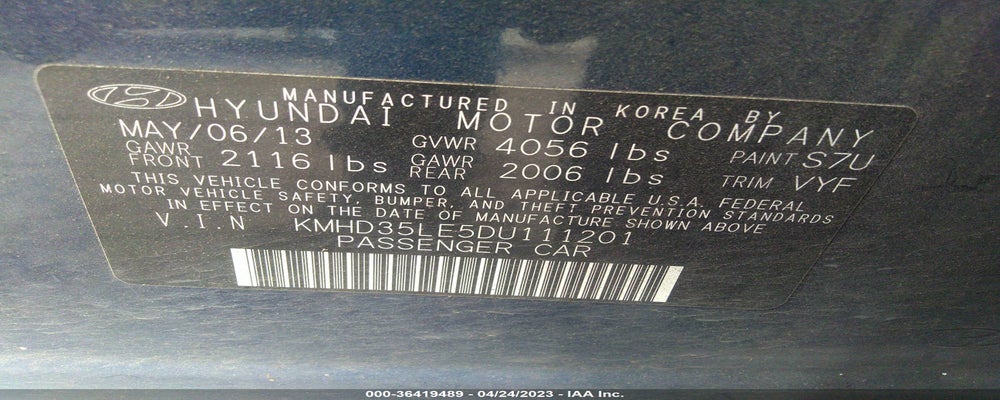 KMHD35LE5DU111201 2013 HYUNDAI ELANTRA GT photo no. 9