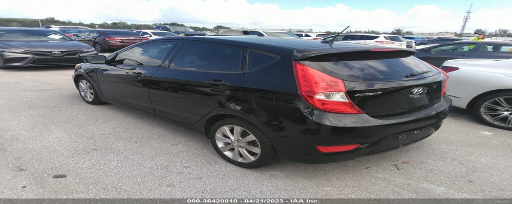 KMHCU5AE2EU158974 2014 HYUNDAI ACCENT photo no. 3