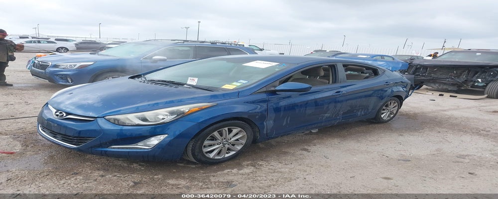 KMHDH4AE3EU092048 2014 HYUNDAI ELANTRA photo no. 2