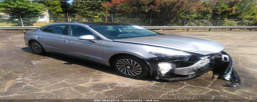 KMHL54JJ8MA028122 2021 HYUNDAI SONATA HYBRID photo no. 2