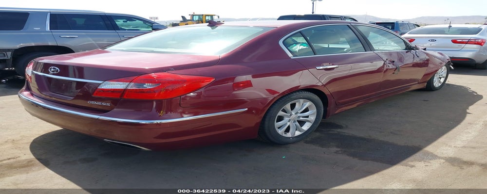 KMHGC4DDXCU178744 2012 HYUNDAI GENESIS photo no. 4