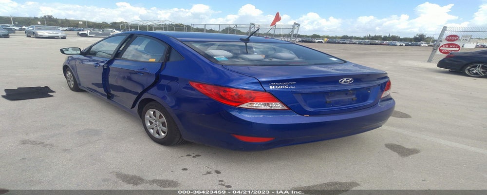 KMHCT4AE2EU677052 2014 HYUNDAI ACCENT photo no. 3