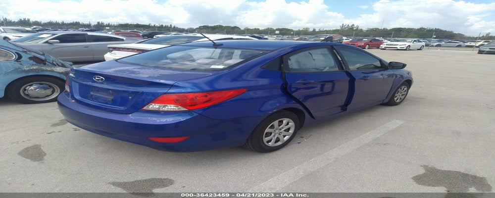 KMHCT4AE2EU677052 2014 HYUNDAI ACCENT photo no. 4