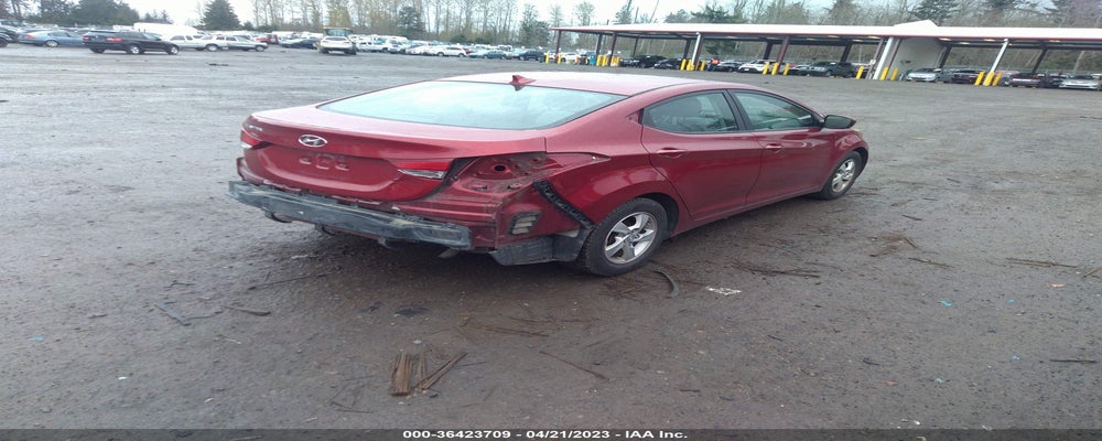 5NPDH4AE1EH543055 2014 HYUNDAI ELANTRA photo no. 4