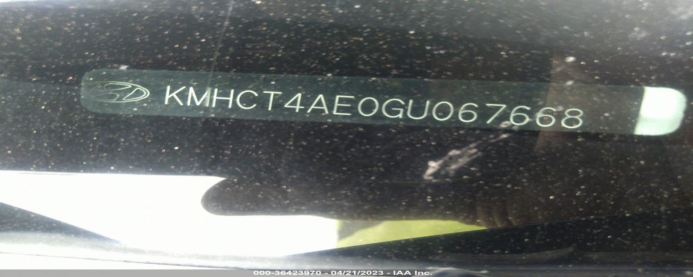 KMHCT4AE0GU067668 2016 HYUNDAI ACCENT photo no. 9