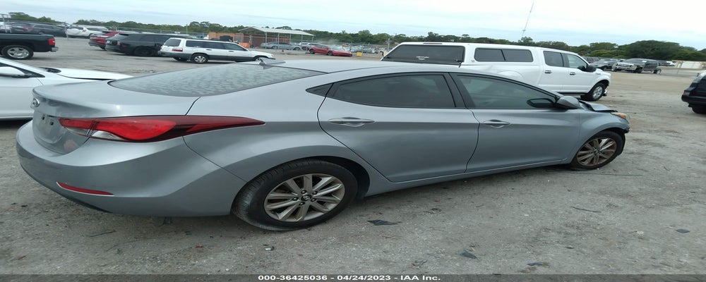 5NPDH4AEXGH735867 2016 HYUNDAI ELANTRA photo no. 4