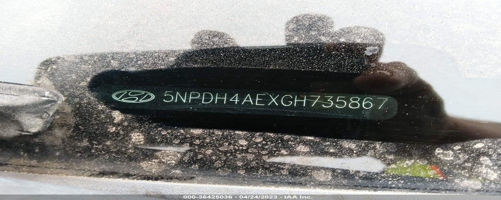 5NPDH4AEXGH735867 2016 HYUNDAI ELANTRA photo no. 9