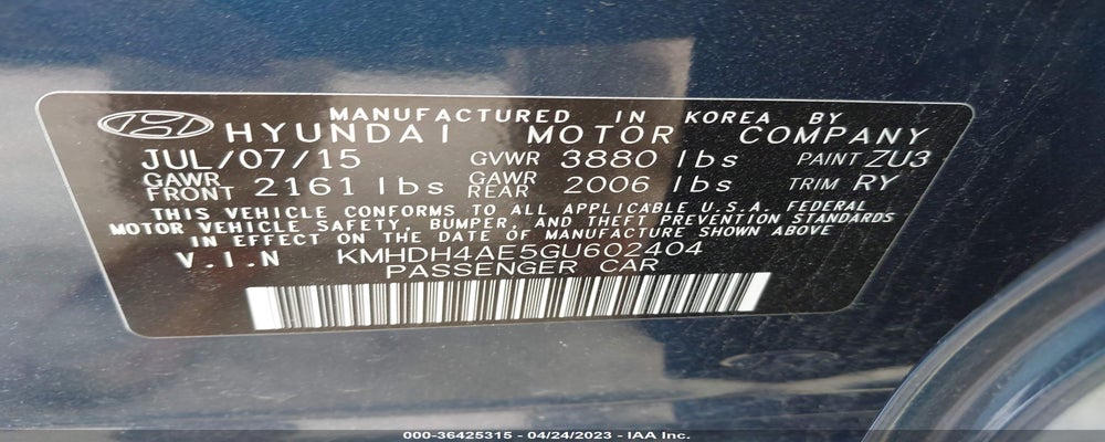 KMDGH4AE5GU602404 2016 HYUNDAI ELANTRA GT photo no. 9