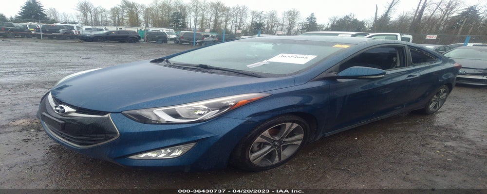 KMHDH6AH3EU029277 2014 HYUNDAI ELANTRA COUPE photo no. 2