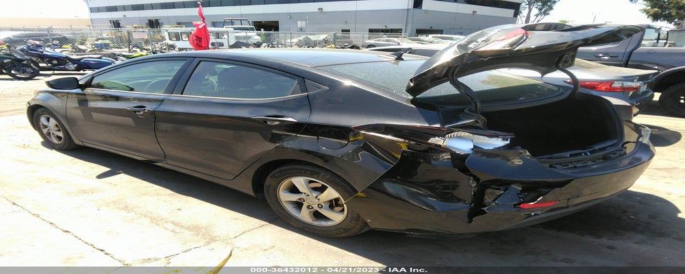 5NPDH4AE1EH543931 2014 HYUNDAI ELANTRA photo no. 3