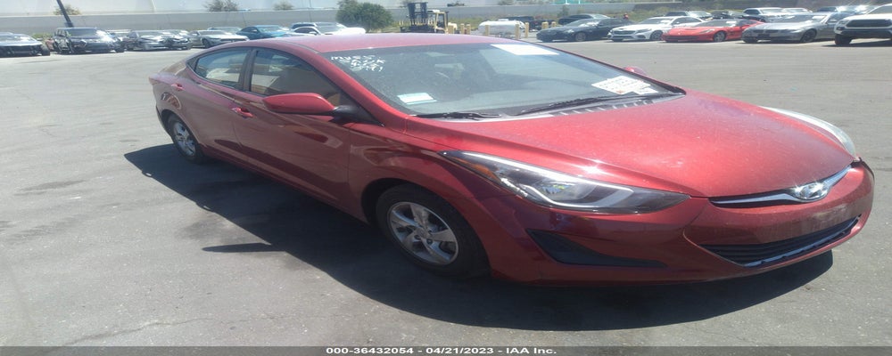 5NPDH4AE2EH463991 2014 HYUNDAI ELANTRA photo no. 1