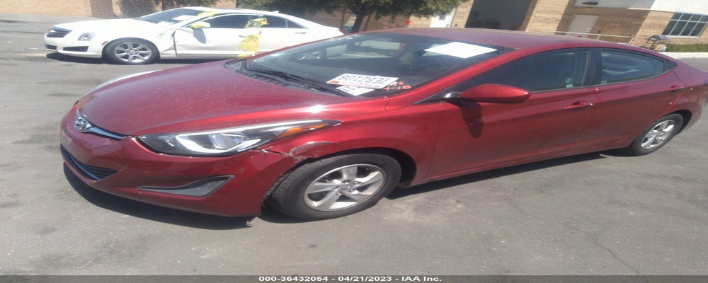 5NPDH4AE2EH463991 2014 HYUNDAI ELANTRA photo no. 2