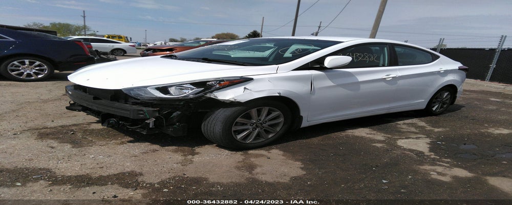 5NPDH4AE1EH516969 2014 HYUNDAI ELANTRA photo no. 2