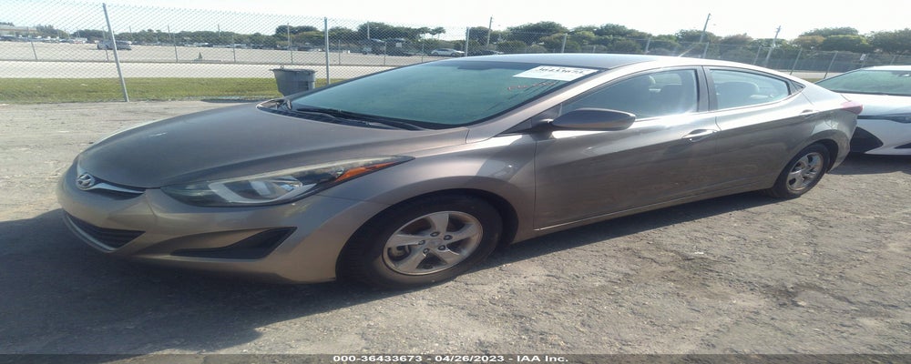 5NPDH4AEXEH464340 2014 HYUNDAI ELANTRA photo no. 2