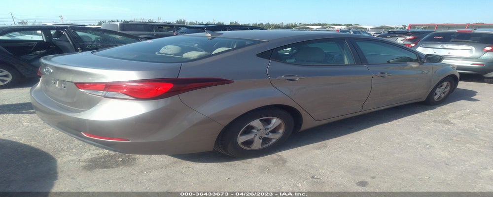 5NPDH4AEXEH464340 2014 HYUNDAI ELANTRA photo no. 4