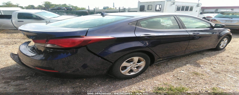5NPDH4AEXEH529736 2014 HYUNDAI ELANTRA photo no. 4