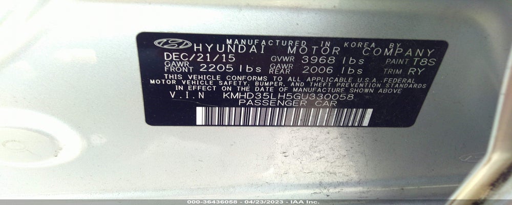 KMHD35LH5GU330058 2016 HYUNDAI ELANTRA GT photo no. 9