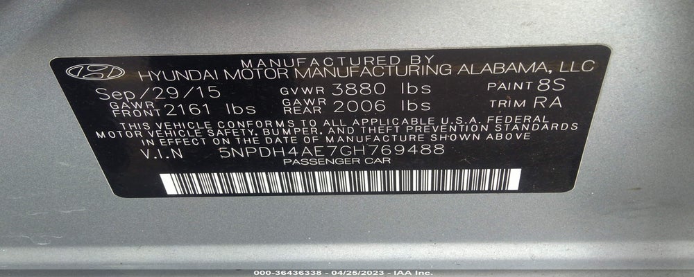 5NPDH4AE7GH769488 2016 HYUNDAI ELANTRA photo no. 9
