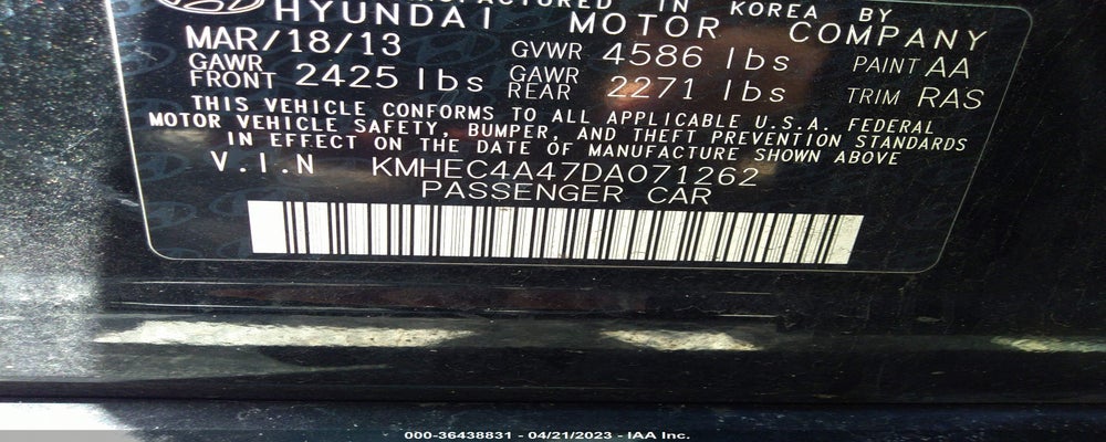 KMHEC4A47DA071262 2013 HYUNDAI SONATA HYBRID photo no. 9