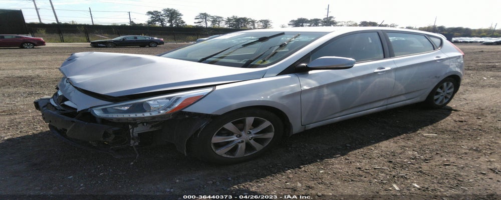 KMHCU5AE6EU185384 2014 HYUNDAI ACCENT photo no. 2