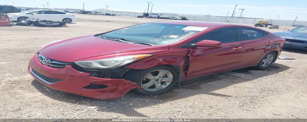 KMHDH4AE6CU463426 2012 HYUNDAI ELANTRA photo no. 2