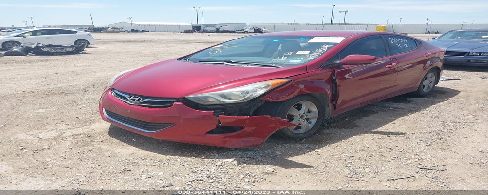 KMHDH4AE6CU463426 2012 HYUNDAI ELANTRA photo no. 6