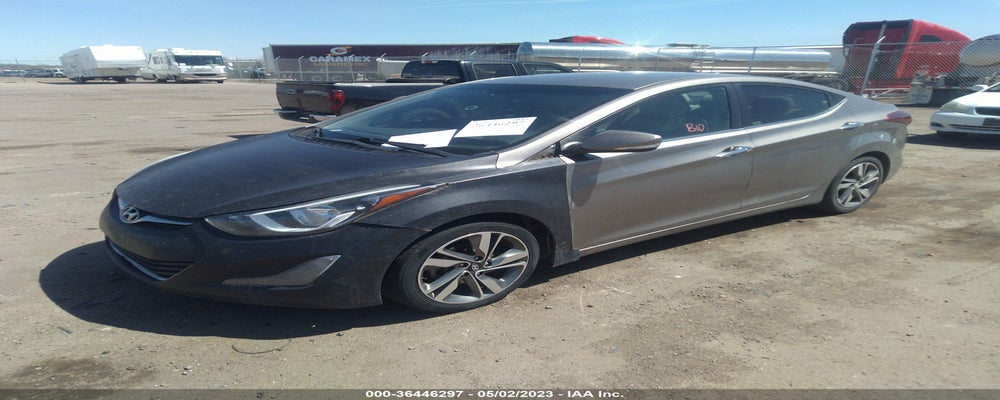 5NPDH4AE8EH535079 2014 HYUNDAI ELANTRA photo no. 2
