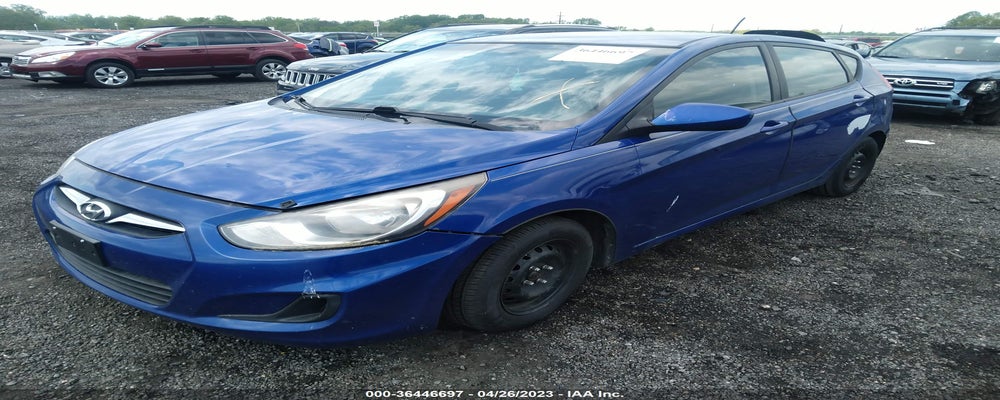 KMHCT5AE6CU033427 2012 HYUNDAI ACCENT photo no. 2