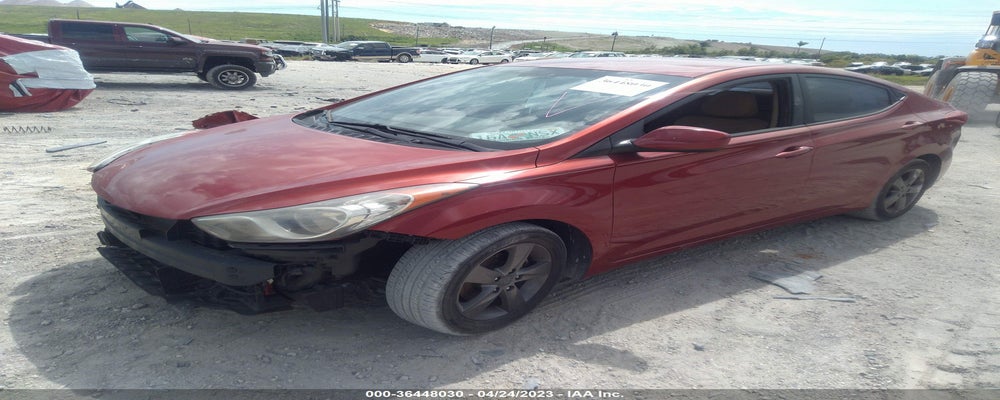 KMHDH4AE1BU123003 2011 HYUNDAI ELANTRA photo no. 2
