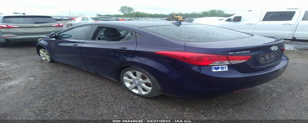 5NPDH4AE0CH140455 2012 HYUNDAI ELANTRA photo no. 3