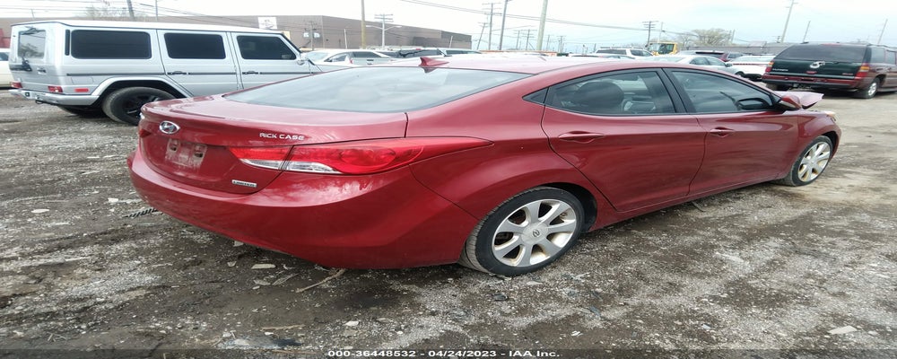 KMHDH4AE8CU366986 2012 HYUNDAI ELANTRA photo no. 4