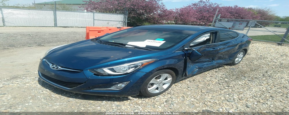 KMHDH4AE0GU603203 2016 HYUNDAI ELANTRA photo no. 2