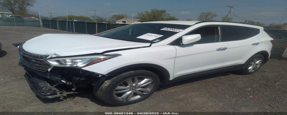 5XYZU3LA4DG050403 2013 HYUNDAI SANTA FE photo no. 2