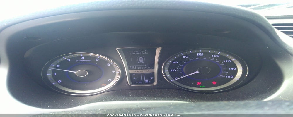 KMHFG4JG4DA231391 2013 HYUNDAI AZERA photo no. 7