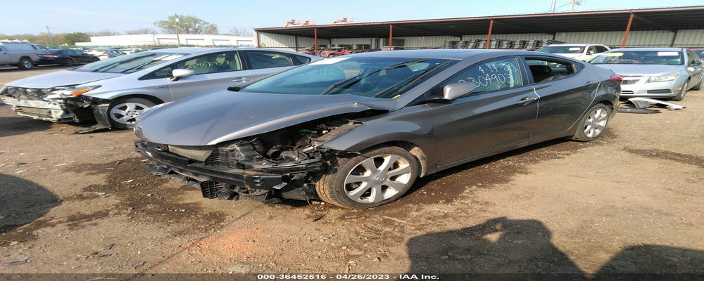 5NPDH4AE7DH443850 2013 HYUNDAI ELANTRA photo no. 2