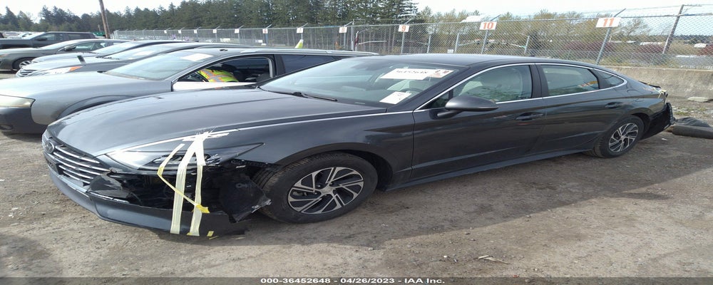 KMHL24JJ7MA029416 2021 HYUNDAI SONATA HYBRID photo no. 2
