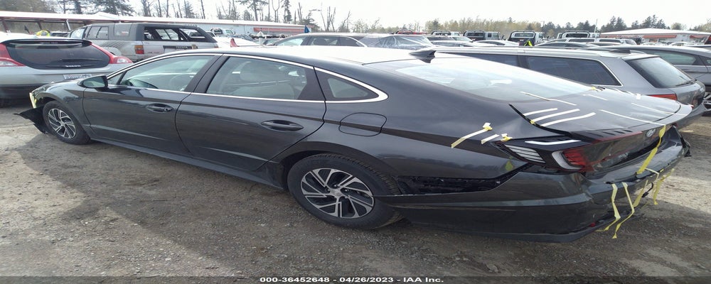 KMHL24JJ7MA029416 2021 HYUNDAI SONATA HYBRID photo no. 3