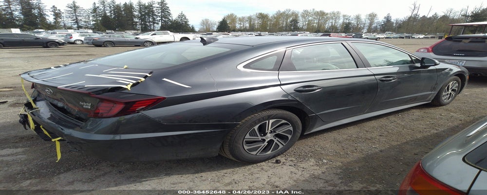 KMHL24JJ7MA029416 2021 HYUNDAI SONATA HYBRID photo no. 4