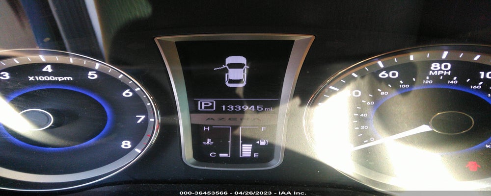 KMHFH4JG1CA178807 2012 HYUNDAI AZERA photo no. 7
