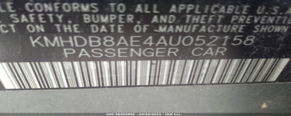 KMHDB8AE4AU052158 2010 HYUNDAI ELANTRA TOURING photo no. 9