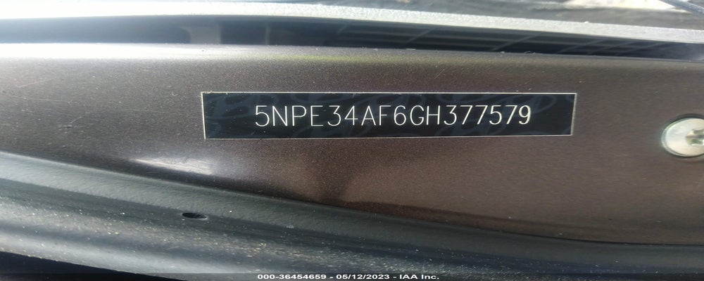 5NPE34AF6GH377579 2016 HYUNDAI SONATA photo no. 9
