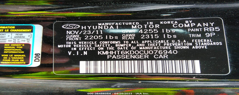 KMHHT6KD0CU076940 2012 HYUNDAI GENESIS COUPE photo no. 9