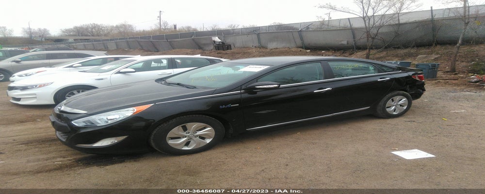 KMHEC4A49EA110015 2014 HYUNDAI SONATA HYBRID photo no. 2