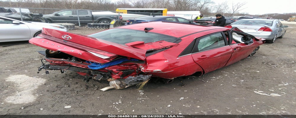 5NPLP4AG7MH000842 2021 HYUNDAI ELANTRA photo no. 4