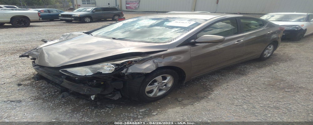 5NPDH4AE5EH504906 2014 HYUNDAI ELANTRA photo no. 2