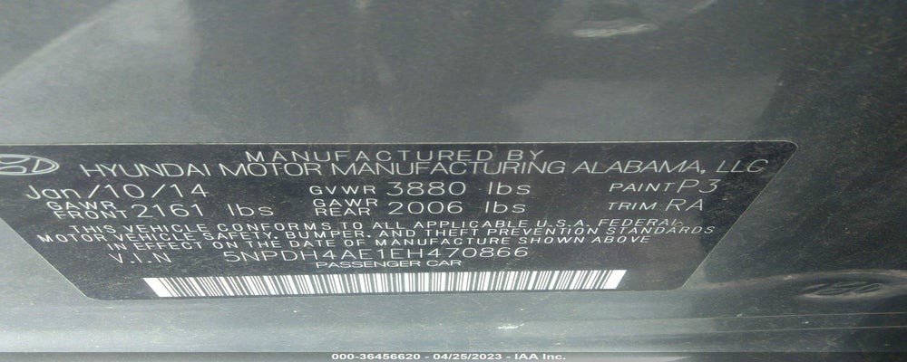 5NPDH4AE1EH470866 2014 HYUNDAI ELANTRA photo no. 9