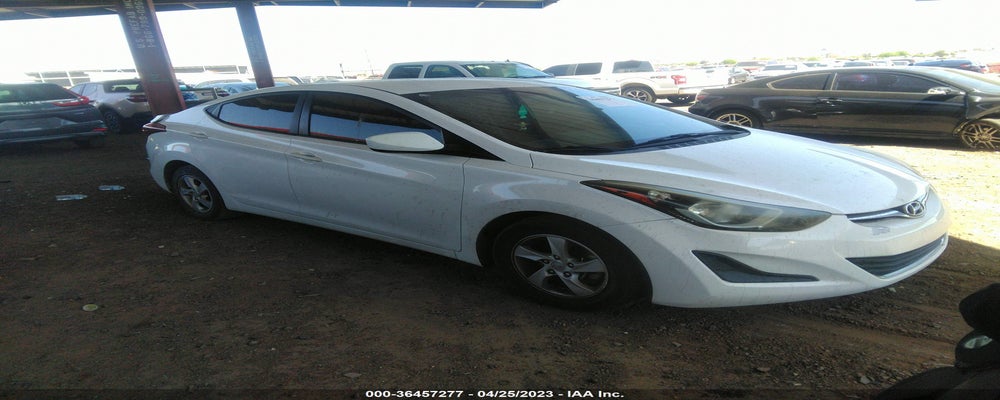 5NPDH4AE1EH502277 2014 HYUNDAI ELANTRA photo no. 2