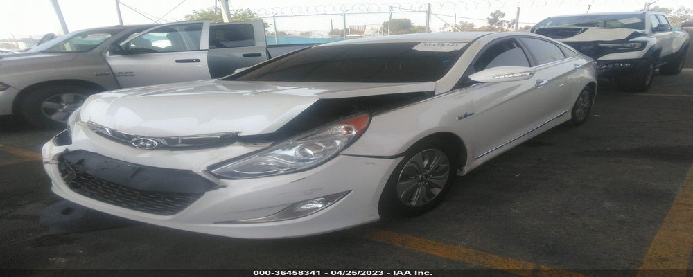 KMHEC4A43DA100711 2013 HYUNDAI SONATA HYBRID photo no. 2