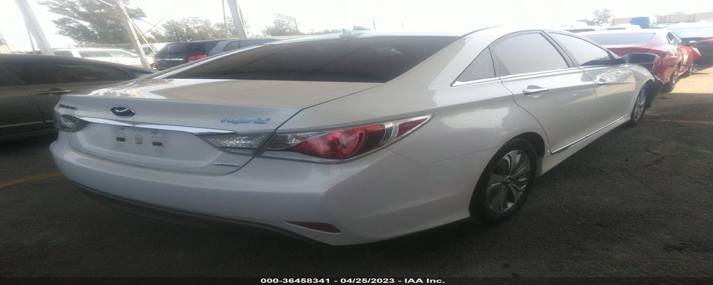 KMHEC4A43DA100711 2013 HYUNDAI SONATA HYBRID photo no. 4