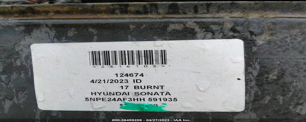 5NPE24AF3HH591935 2017 HYUNDAI SONATA photo no. 9